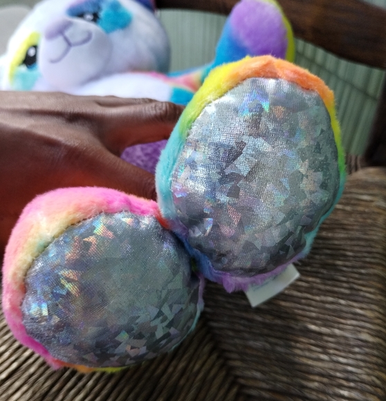 BUILD A BEAR Rainbow Friends Panda Bear Plush Multicolor Doll Stuffed Animal Toy - Picture 11 of 15